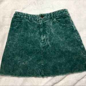 Forever 21 | Green Denim Skirt